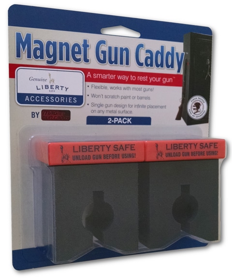 Liberty Safe magnet gun caddy