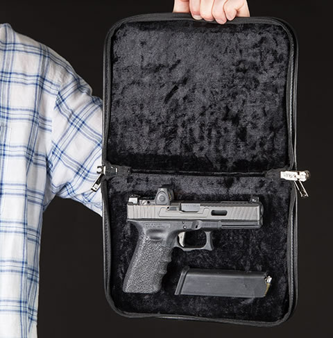 Liberty Safe magnetic handgun case